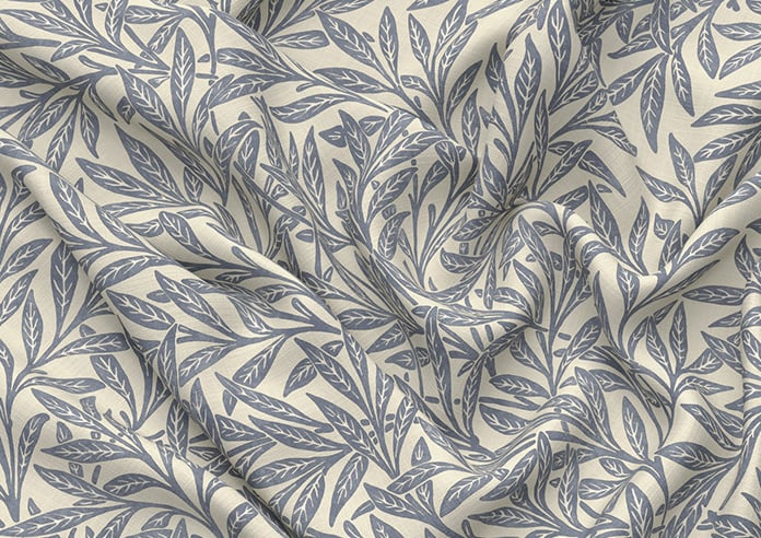 William Morris At Home Willow, Indigo - Twist&Fit Roman Blind - Image 4